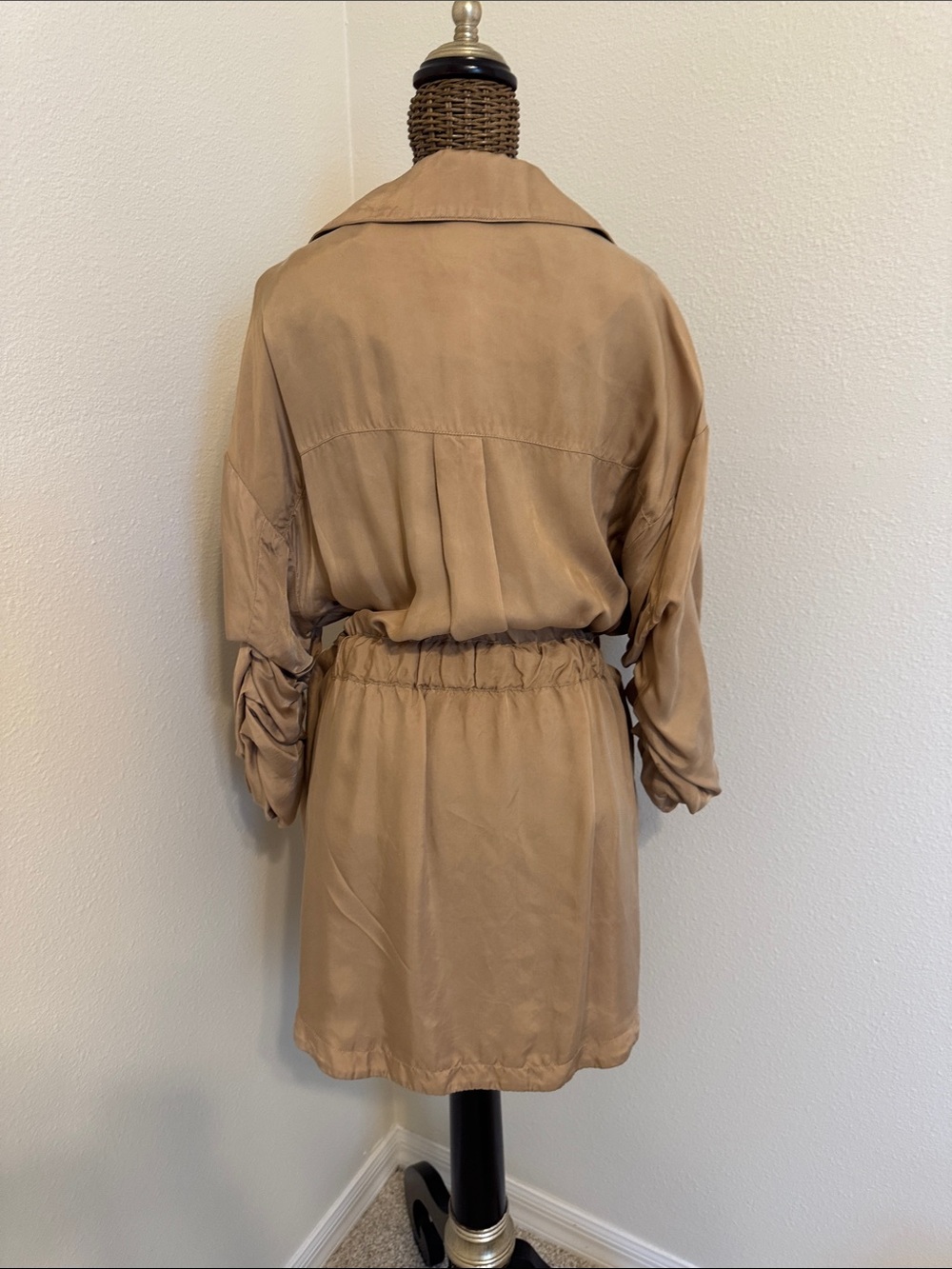Cinq a Sept Kiera Trench Jacket M - Picture 6 of 12